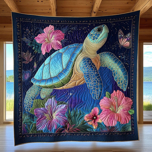 Turtle Dream Quilt Blanket