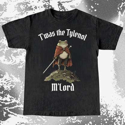 Twas the Tylenol M'Lord Frog Knight Shirt (view 4)