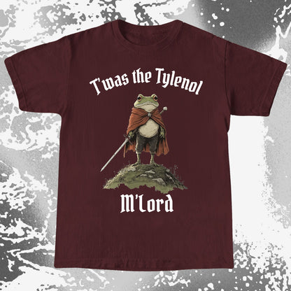 Twas the Tylenol M'Lord Frog Knight Shirt (view 8)