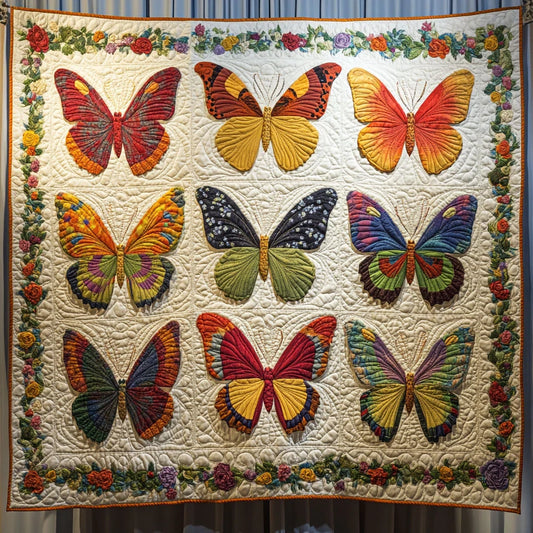Twilight Nectarfall Quilt Blanket
