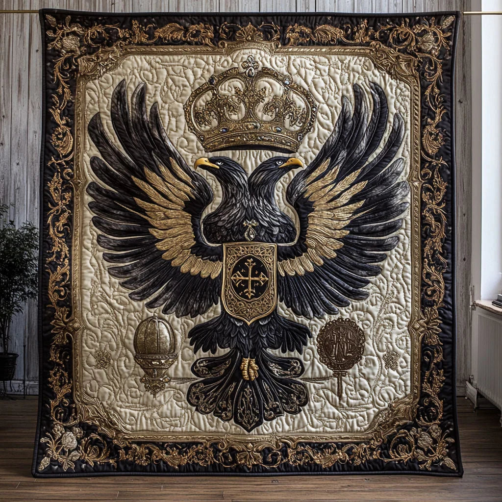Twin Eagles Quilt Blanket