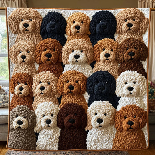Twirly Fur Quilt Blanket