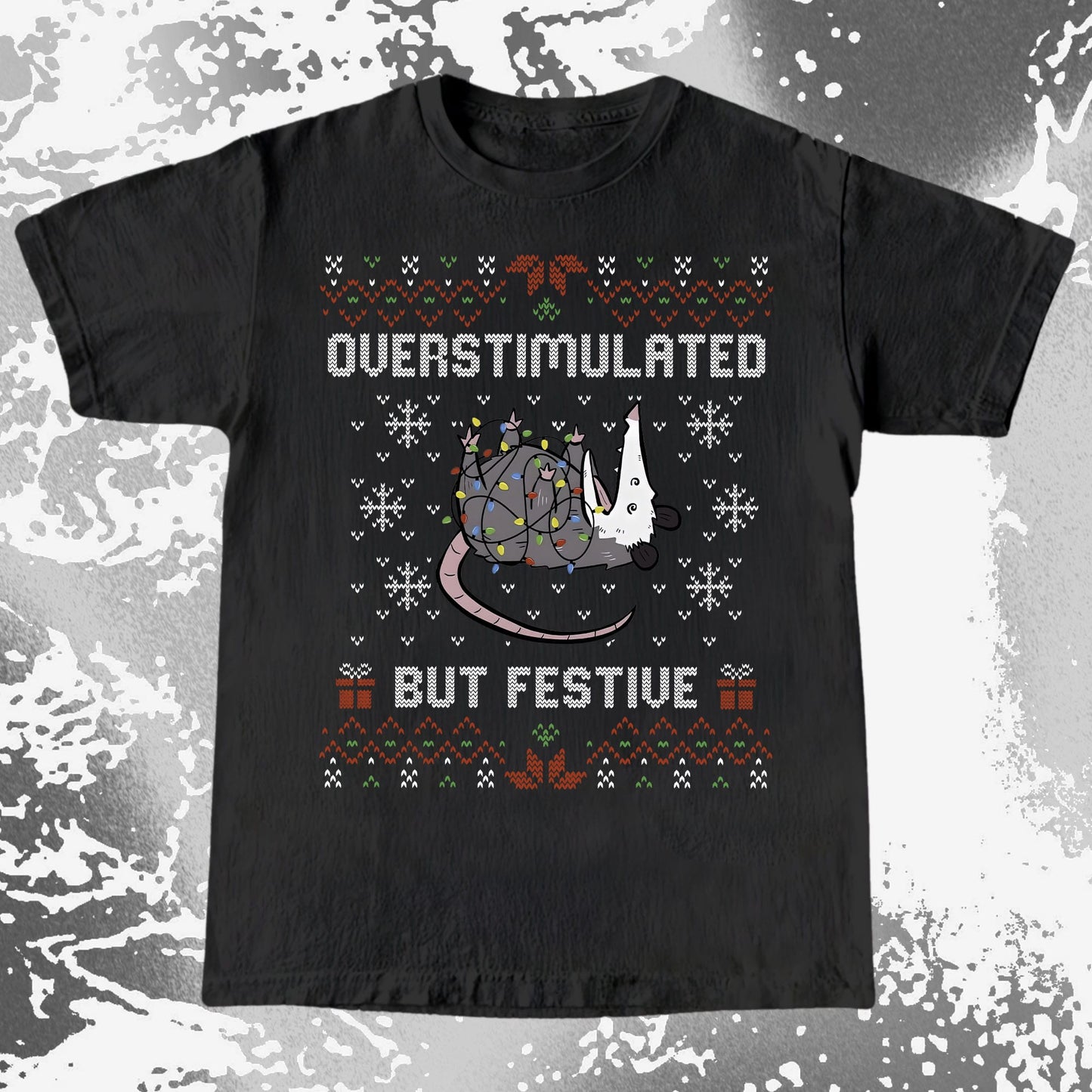 Overstimulated But Festive Christmas Possum (view 5)
