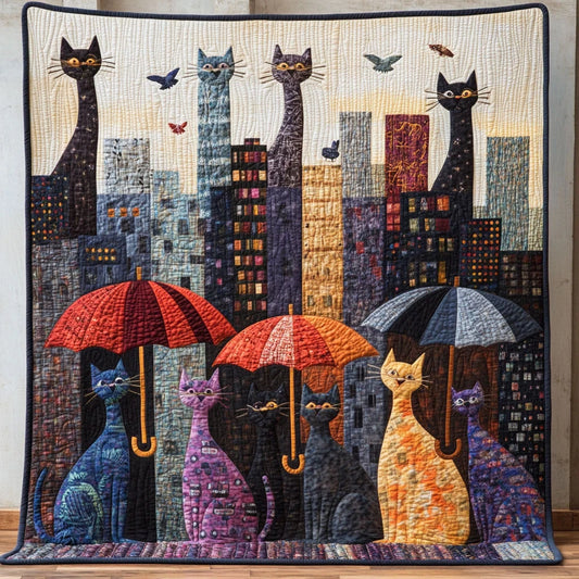 Urban Paws Quilt Blanket