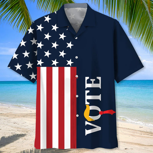 Usa Proud Hawaiian Shirt, patriotic gift for 4th of July