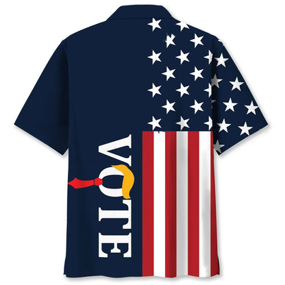 Usa Proud Hawaiian Shirt, patriotic gift for 4th of July (view 2)