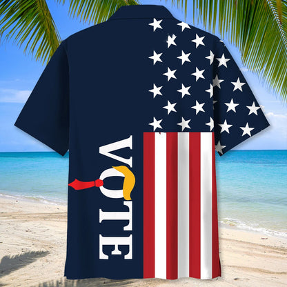 Usa Proud Hawaiian Shirt, patriotic gift for 4th of July (view 3)