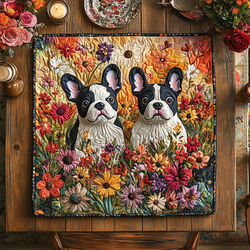 Velvet Ears Quilted Table Topper