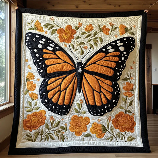 Velvet Migration Quilt Blanket
