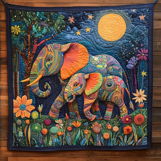 Vibrant Elegant Quilt Blanket