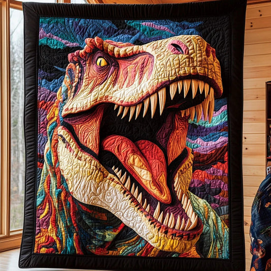 Vibrant Roar Quilt Blanket