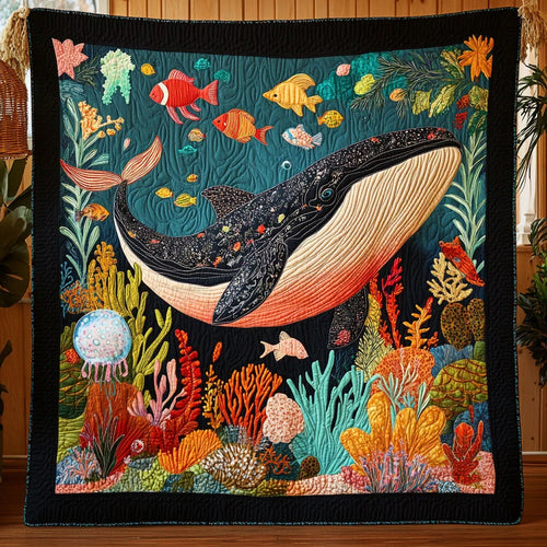 Vibrant Under Sea Quilt Blanket