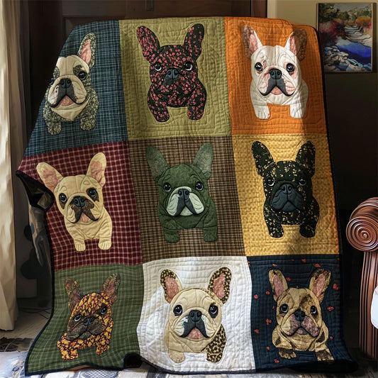 Vintage Patchwork Dog Quilt Blanket
