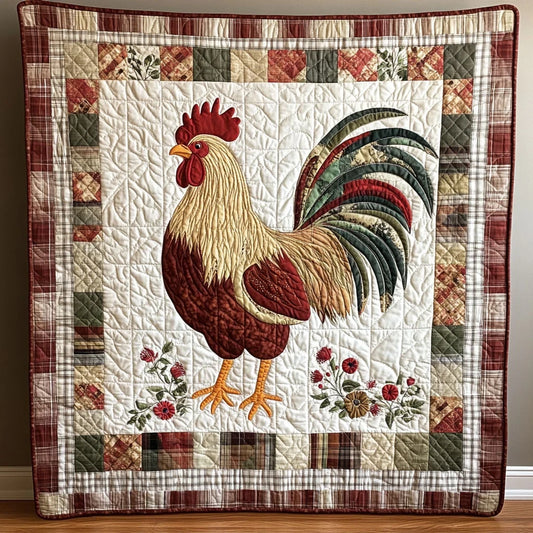 Vintage Roost Quilt Blanket
