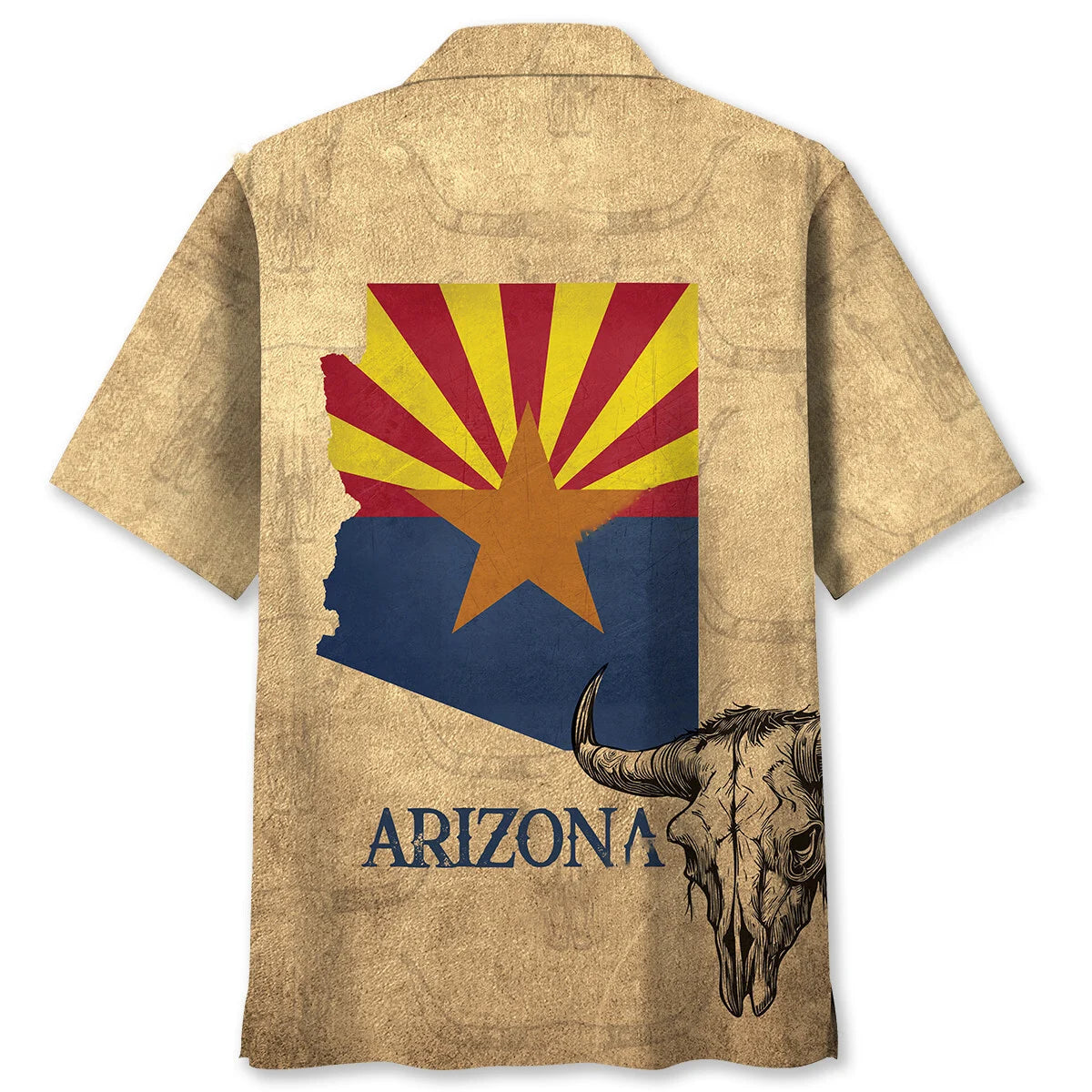 Vintage Arizona State Hawaiian Shirt, custom shirt gift for men (view 6)