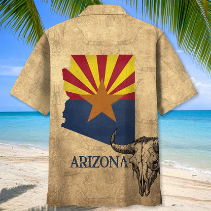 Vintage Arizona State Hawaiian Shirt, custom shirt gift for men (view 7)