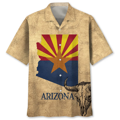 Vintage Arizona State Proud Hawaiian Shirt, custom shirt gift for men (view 4)
