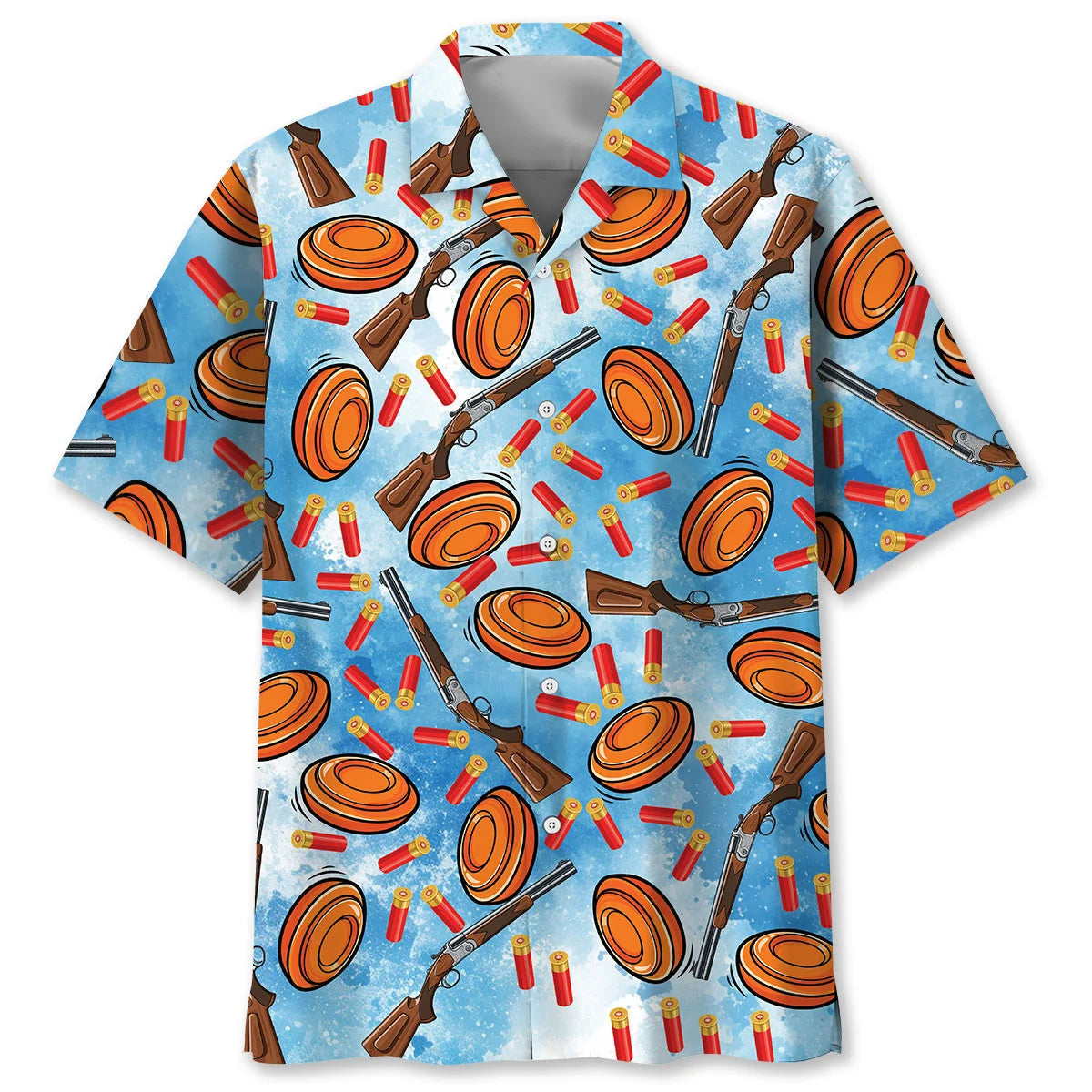 Volleyball Coconut Hawaiian Shirt, custom shirt gift for men (view 3)