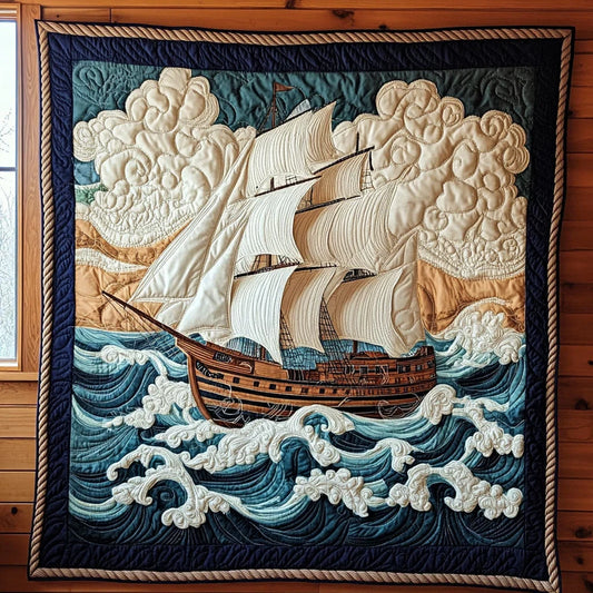 Voyage Wind Quilt Blanket