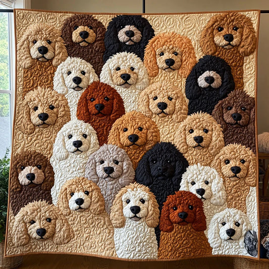 Wag And Wiggle Quilt Blanket