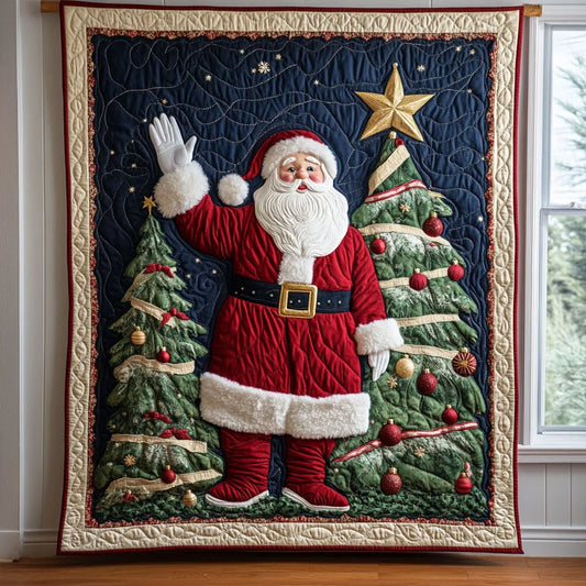 Warm Christmas Quilt Blanket