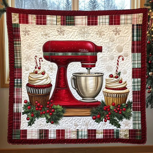 Warm Kitchen Memories Quilt Blanket
