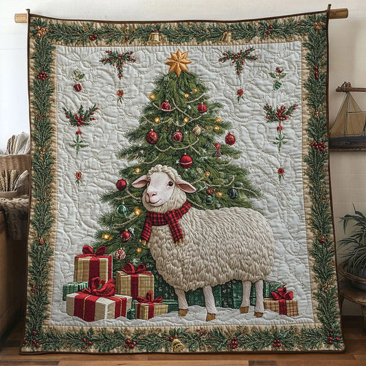 Warm Wishes Sheep Quilt Blanket