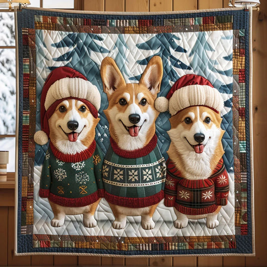 Warm Woofs Quilt Blanket