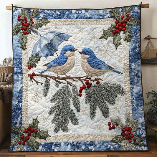 Warmth Bluebird Quilt Blanket