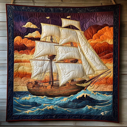 Wave Sale Quilt Blanket