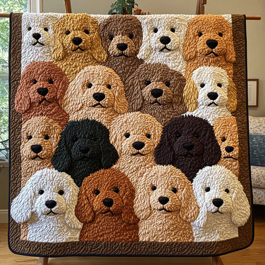 Wavy Tails Quilt Blanket