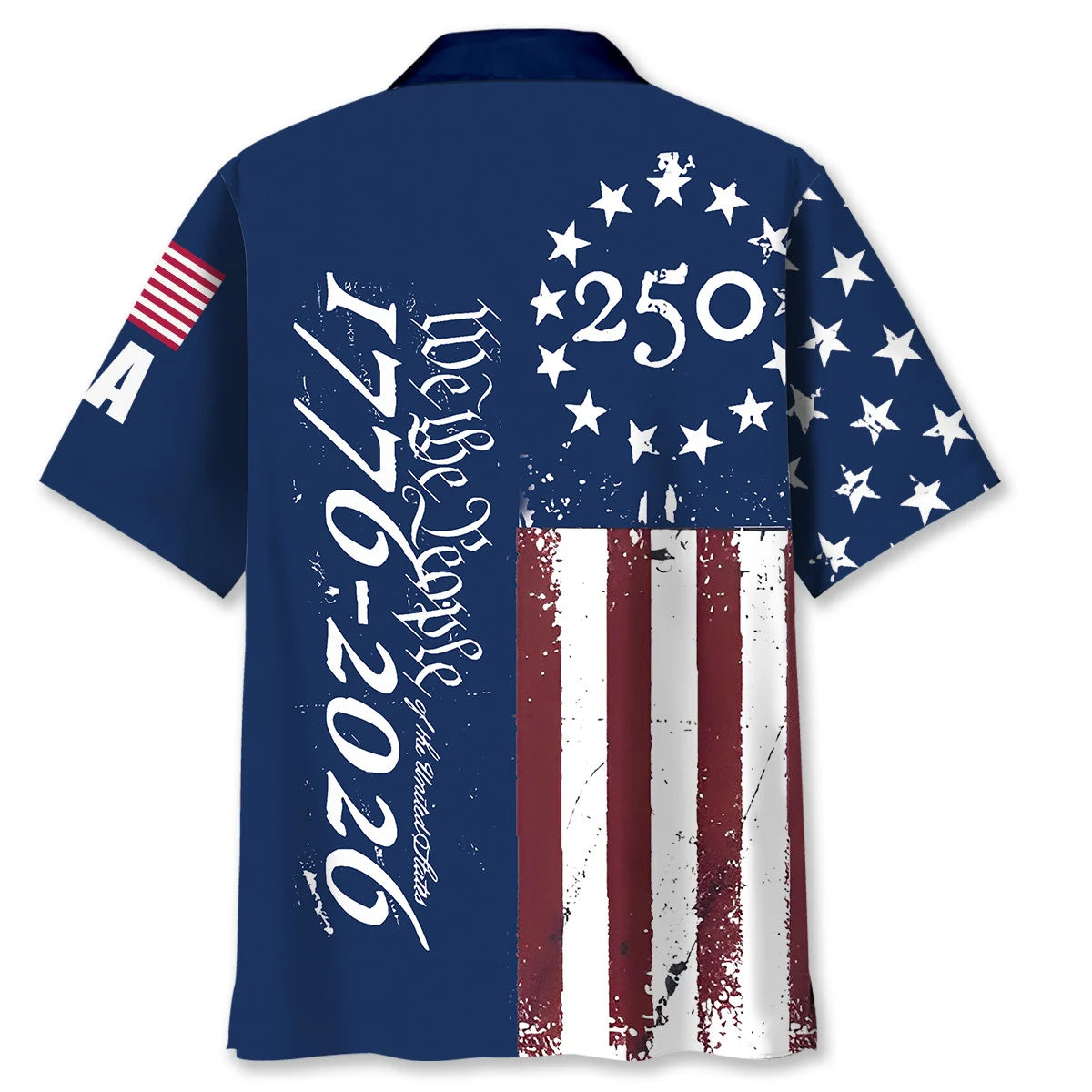 We the People 250th Anniversary Hawaiian Shirt, custom shirt gift for men (view 4)