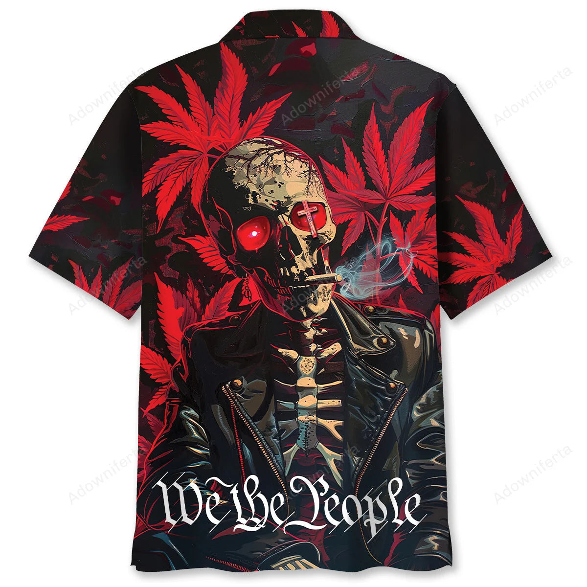 We the People Hawaiian Shirt, custom shirt gift for men (view 2)