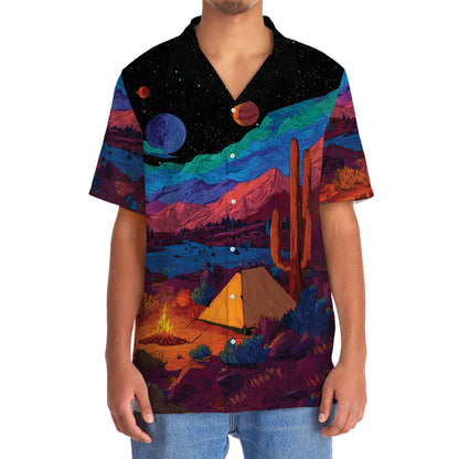 Weekend Forecast Camping with a Chance of Drinking - 2XL - hawaiian shirt