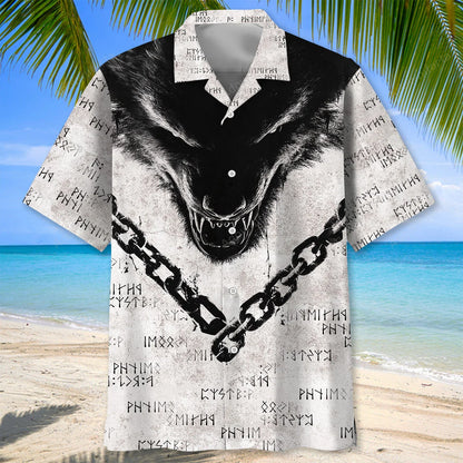 Welcome to Valhalla Hawaiian Shirt, custom shirt gift for men (view 3)