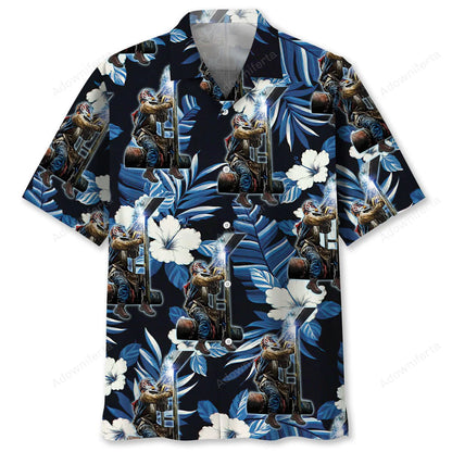 Welder Proud Hawaiian Shirt, custom shirt gift for men (view 4)