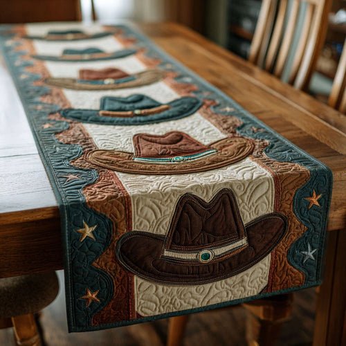 Western Range Quilted Table Runner
