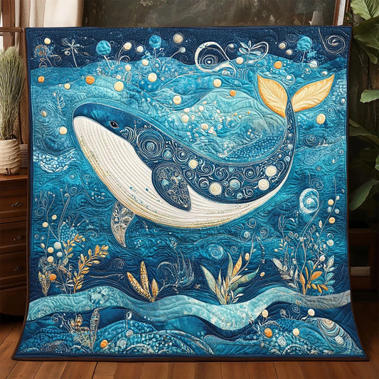 Whale Dreams Quilt Blanket