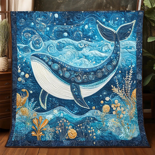 Whale Dreams Quilt Blanket