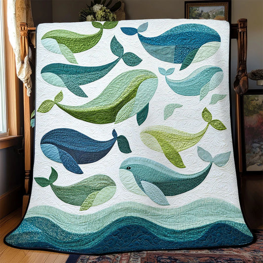 Whale Wonder Quilt Blanket