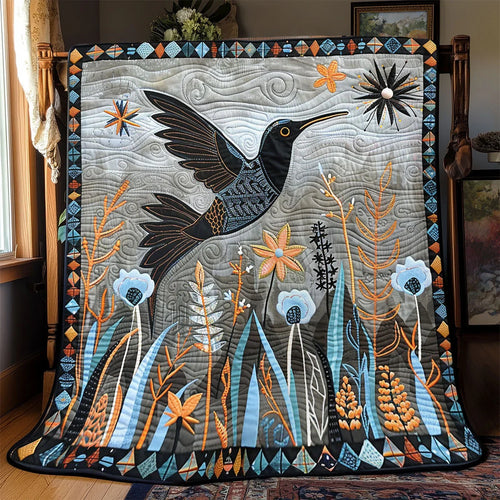 Whimsical Fly Quilt Blanket
