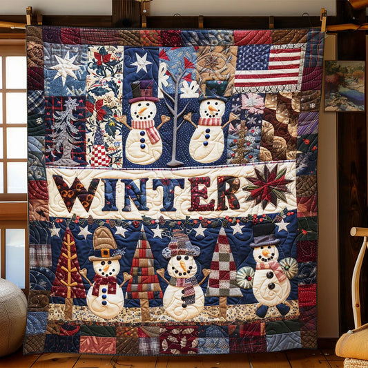 Whimsical Friend Quilt Blanket