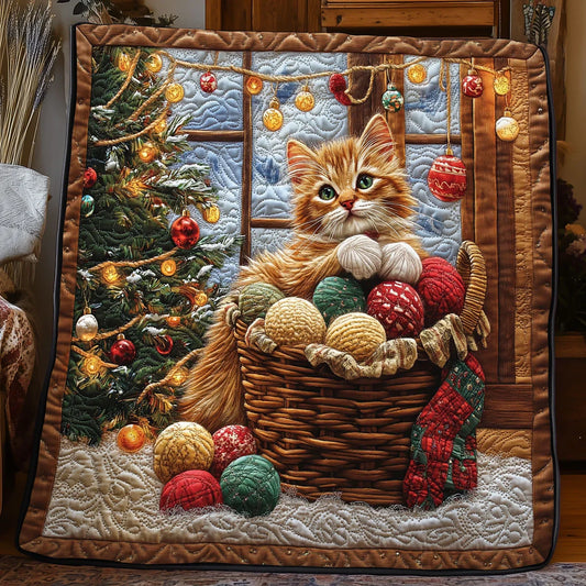 Whisker Wonderland Quilt Blanket