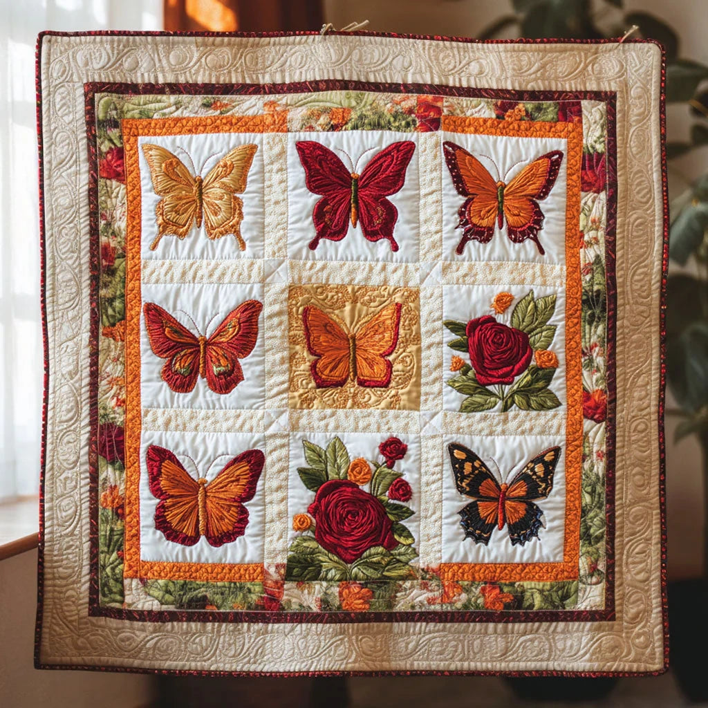 Whisper Butterfly Quilt Blanket