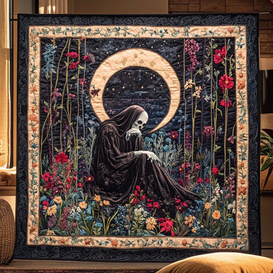 Whisper Grim Reaper Quilt Blanket