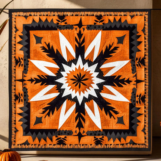 Whisper Mandala Star Quilt Blanket