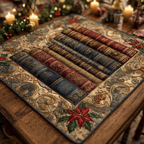 Whispered Tales Quilted Table Topper