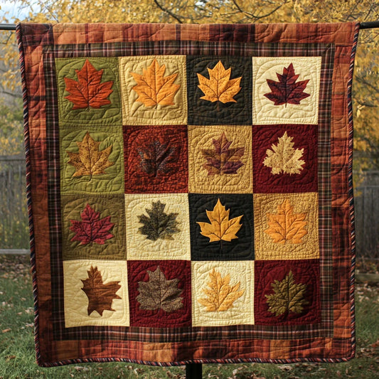 Whispering Autumn Quilt Blanket