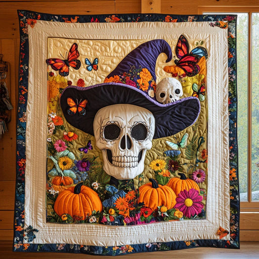 Whispering Bones Quilt Blanket
