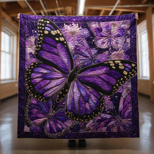 Whispering Butterfly Quilt Blanket
